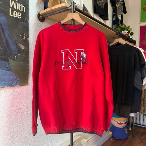 Vintage 90s Nebraska Huskers Herbie Crewneck