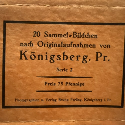 Leporello Königsberg/Ostpreussen 30 er Jahre
