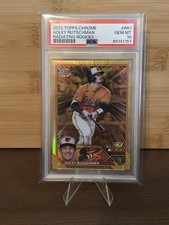 2023 Topps Chrome Adley Rutschman Radiating Rookies RC #RR-1 Orioles PSA 10