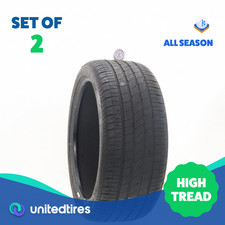 Set Of 2 Used Lt 21585r16 Continental Vancontact As 115112q - 12.532
