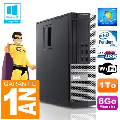 PC DELL 990 SFF Intel G840 Ram 8Go Disque 1 To Wifi W7 - Photo 1/4