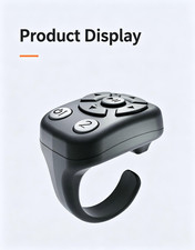 Bluetooth Scrolling Ring Wireless Remote Page...