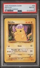 1999 POKEMON BASE SET UNLIMITED YELLOW CHEEKS #58 PIKACHU PSA 8