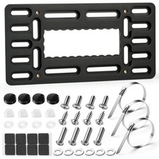 License Plate Holder Universal Front Bracket 126 No Drill...