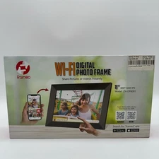 WI-FI PHOTO FRAME Frameo 8 Inch WiFi Digital Picture Photo Frame New Open Box