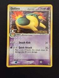 Quilava (Delta Species) 36/101 Dragon Frontiers Reverse Holo Stamped