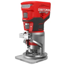 NEW CRAFTSMAN V20 20Volt Brushless RP Fixed Base Router (Tool Only) CMCW400B