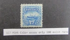 nystamps US Stamp # 117 Color Essay Only 100 Exist Rare Mint   Y15x3908