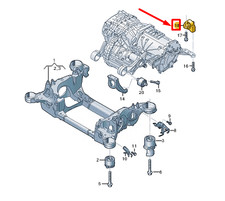 Support moteur Audi GT