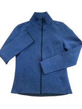 Lululemon Insculpt Jacket Heathered Deep Indigo Women s Size 8 Jacket Full Zip