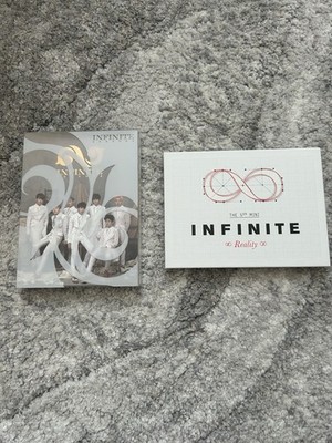 Infinite Kpop CD Album Second Studio Album Season 2 and 5th Mini Reality Used