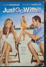 Just Go With It (DVD, 2011) Adam Sandler, Jennifer Aniston ~FREE SHIPPING!~