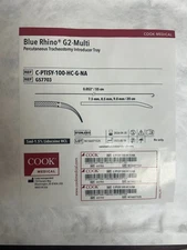 COOK G57703 Blue Rhino G-2 Multi Percutaneous Tray
