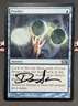 MTG Ponder- Signed -Magic 2012 Magic the Gathering Card #073
