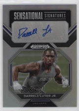 2023 Prizm Draft Picks Sensational Signatures Silver Darrell Luter Jr Auto 18em