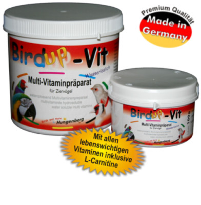 Birdup-Vit 100g für Vögel Vitamine Multivitamine Vitaminpräparat