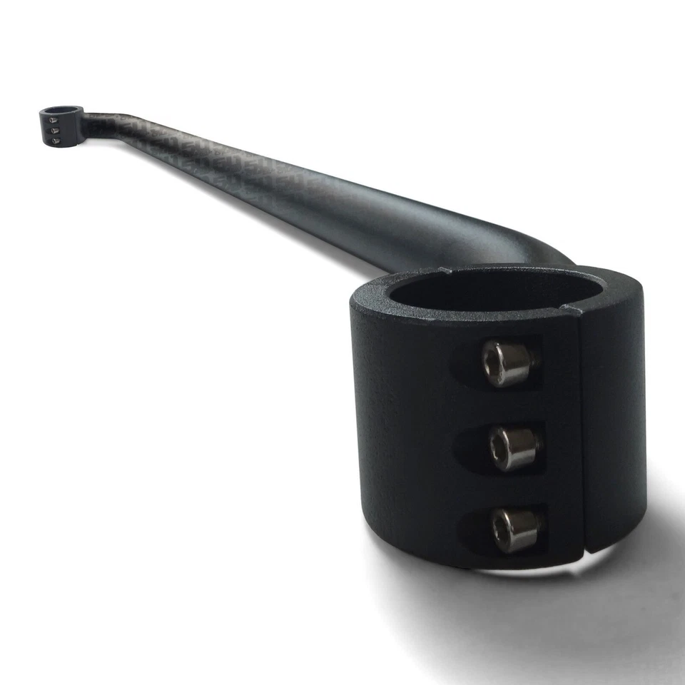 Black Tube Roll Cage Harness Bar Pair fits 2016-Up Commander Max DPS 800R & 1000 - Imagem 3 de 4