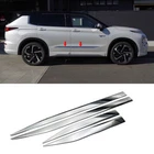 Outside Body Side Molding Chrome Trim Cover Fit for Mitsubishi Outlander 2022-26