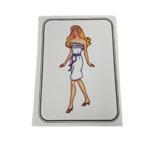 VINTAGE 1983 MATTEL FIGURINE PANINI BARBIE ALBUM STICKER NOS NEW OLD STOCK  44