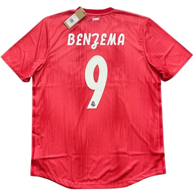 2018/19 Real Madrid Authentic Third Jersey #9 Benzema XL Player