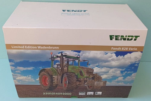 Wiking Fendt 828 Vario X991014093000 Wadenbrunn 1:32 unbenutzt wie NEU