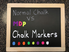 Liquid Chalk Markers 8pc Erasable Chalkboard Pen for Blackboard or Glass USA