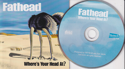 FATHEAD Where's Your Head At? (CD 2000) 14 Songs Electric Blues Album Canada