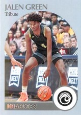 Jalen Green RC 2021 Chronicles Draft Picks NBA Hoops Retro Rookie Base Card #54