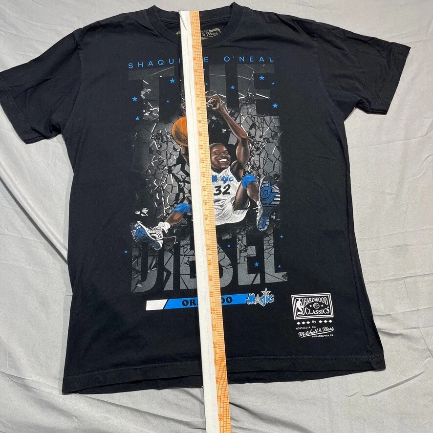 Shaquille O'Neal Shaq Orlando Magic Vintage T Shirt Mitchell & Ness Mens Medium - Image 4 of 4