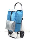 NWT Large Capacity Light Weight Wheeled Shopping Trolley Push Cart Laundry Bag E - Foto 10