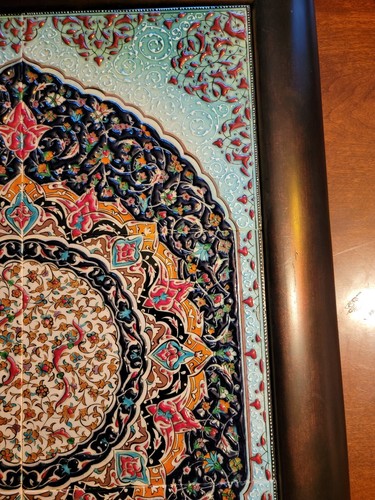 Saim Kolhan Tile Wall Display. Hand painted. - Picture 10 of 22