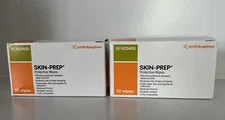 2 BOXES Smith & Nephew Skin-Prep® Protective Barrier Wipes
