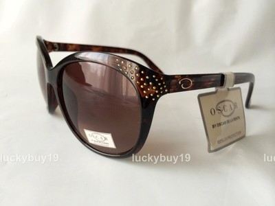 NWT ladies Oscar Sunglasses brown NWT Oscar by Oscar de la Renta 1328 Brown Authentic  main image 4