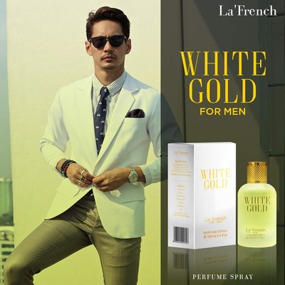 White Gold Perfume for Men - 100ml | Eau De Parfum | Long Lasting Luxury Scent