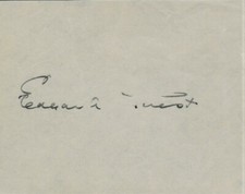 Vintage ERNEST TRUEX Autograph 