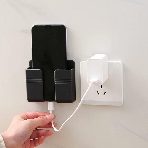 Charging Storage Rack Mobile Phone Charging Bracket Wall-Mounted AU Shelf V2E0 - Zdjęcie 2 z 14