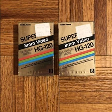 NEW Radio Shack HG-120 Hi-Grade Metal Supertape 8mm Video Cassette Tape 120 Min