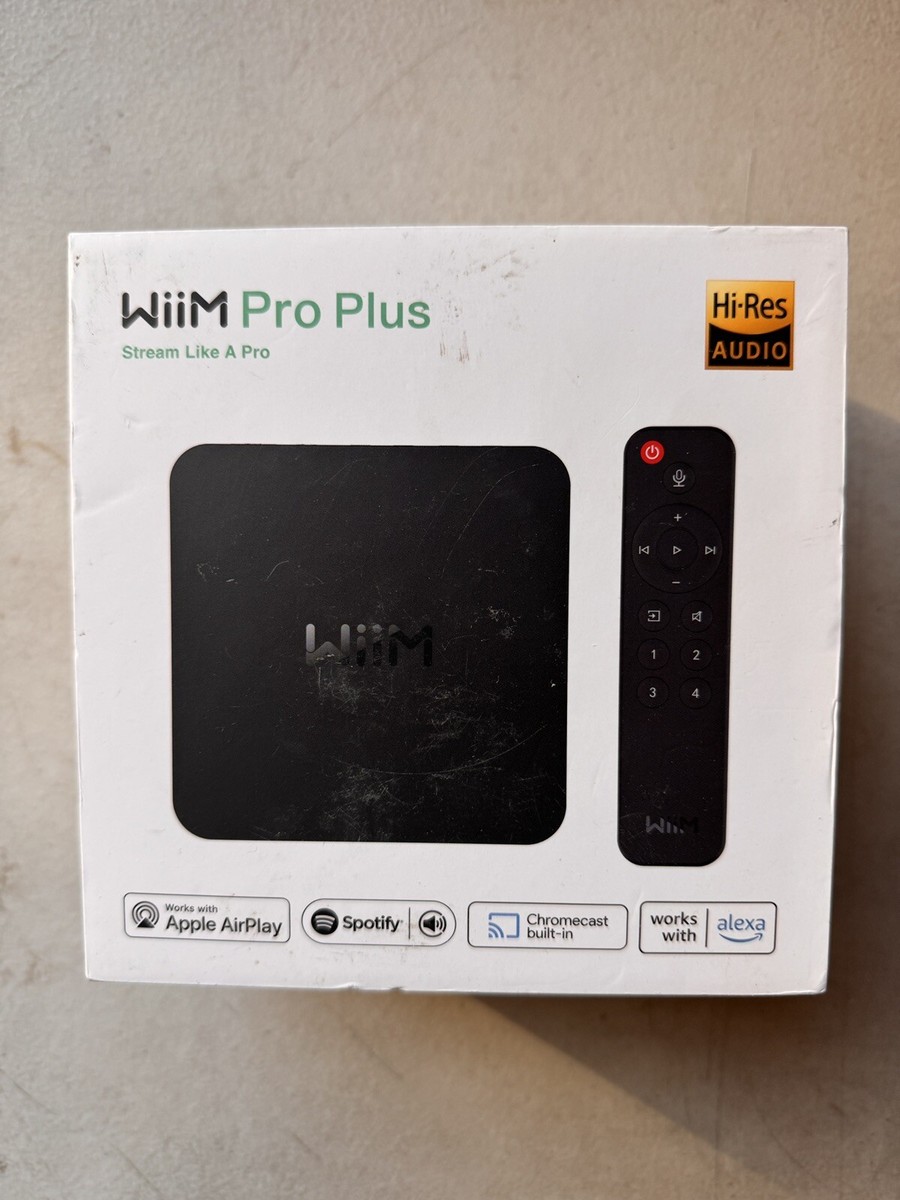 WiiM Pro AirPlay 2　リモコン付き WiiM Pro Audio Receiver Released With AirPlay 2 - Homekit