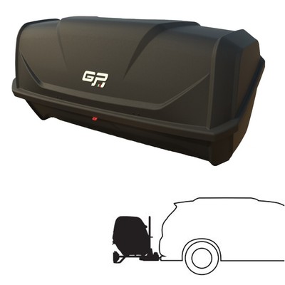 PERUZZO Transportbox für AHK Fahrradträger SIENA  PARMA  PURE INSTINCT  ZEPHYR
