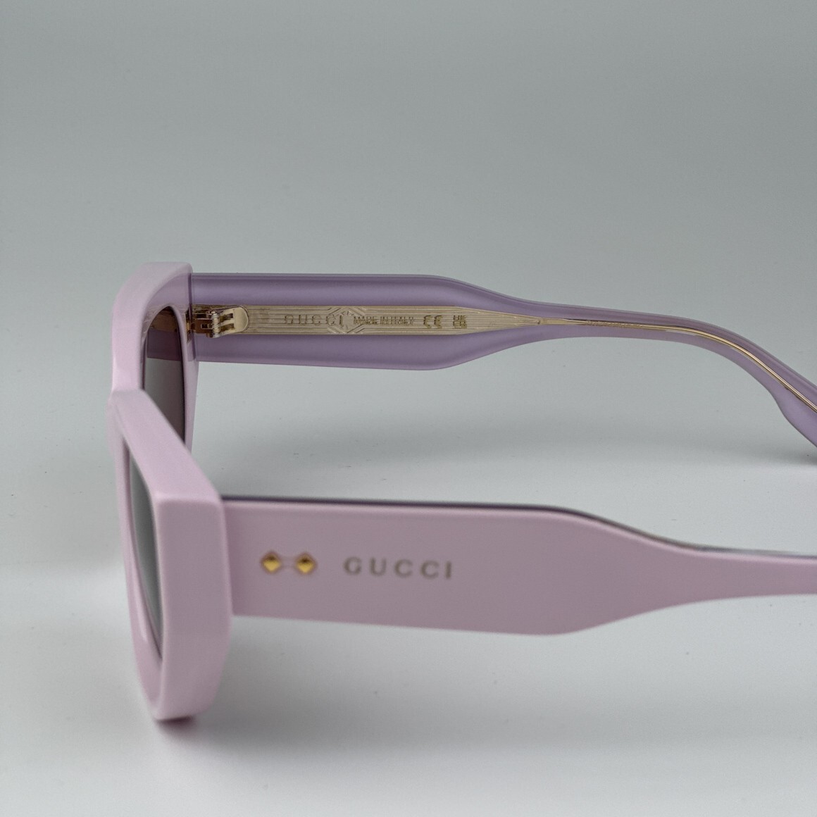 Gucci Women AUTHENTIC Sunglasses Pink Brown Cat Eye GG1532SA  display picture 2