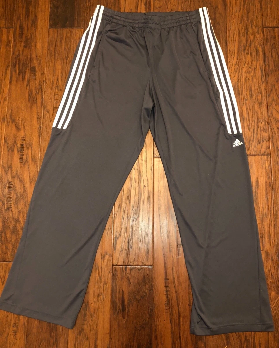 Adidas men's polyester track hotsell pants