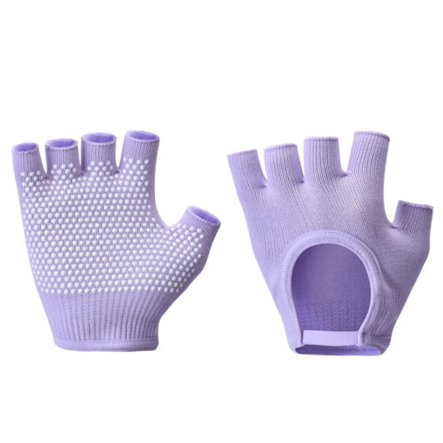 Women Men Half Finger Work Out Gym Gloves Sport Weight Lifting Exercise Fitness/ - Picture 21 of 40