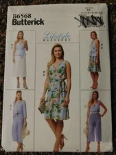 Butterick Vintage Style Sewing Pattern B6568 Mixed Size (E5) 14-22 Uncut New