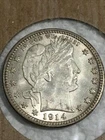 1914 BARBER QUARTER Absolutely stunning specimen!