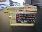 Xbox 360 Game Lot x10 Gears of War 1 2 3 Farcry 3 Battlefield 4 Fifa Soccer 09