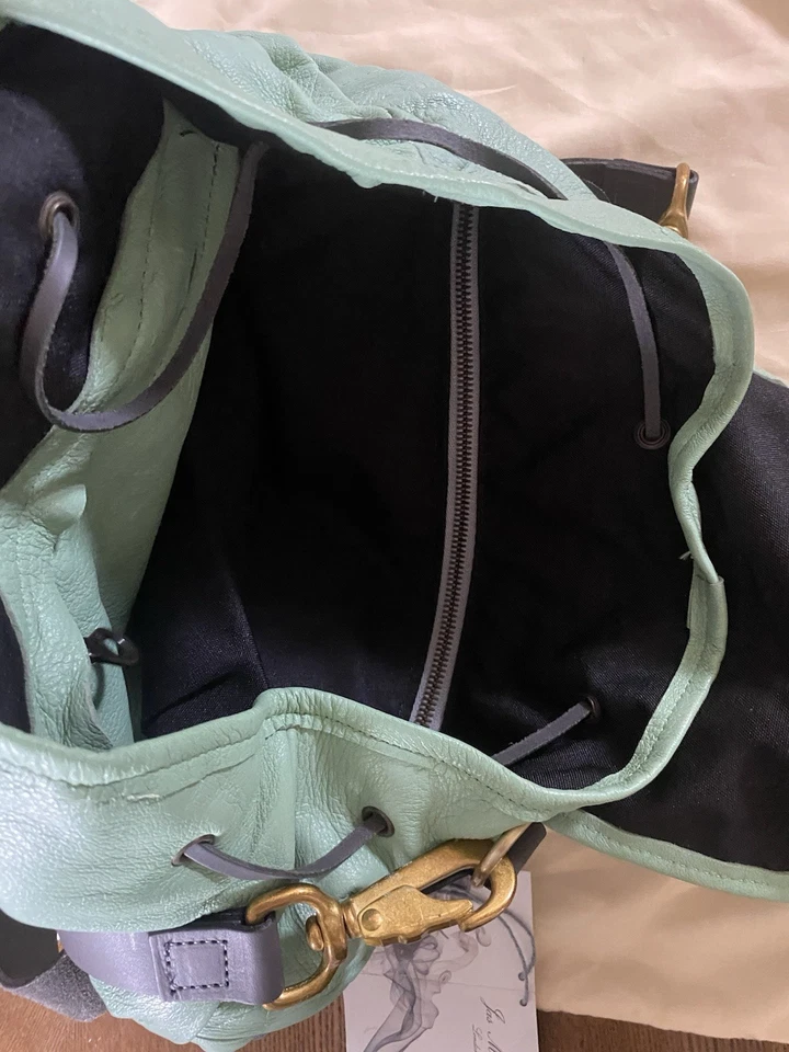 Jas M. B Mini Bomber Rare Mint Color New with Tags Limited Edition W/Dust Bag - Imagem 3 de 4