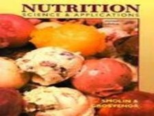 Nutrition: Science and Applica - GOOD