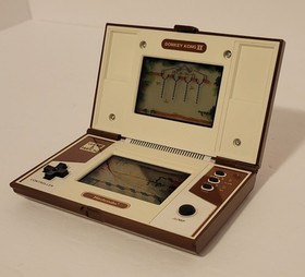 Nintendo Game & Watch Donkey Kong II JR-55 Multi Screen Working Handheld TESTED