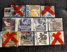 Pokemon Game Lot Pokemon Platinum White Yellow Y Moon Ultra Moon Versions 🔥