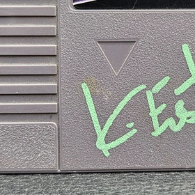 Teenage Mutant Ninja Turtles (Nes, 1989) - SIGNED By  Kevin Eastman!